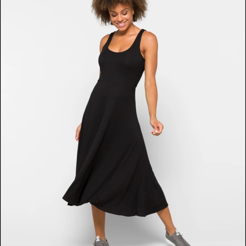 MARINE LAYER Lexi Aline Ribbed Midi Dress